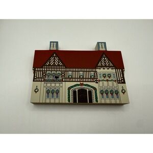 The Cat's Meow Village 1996 Callanwolde‎ Fine Arts Center Atlanta Christmas Wood